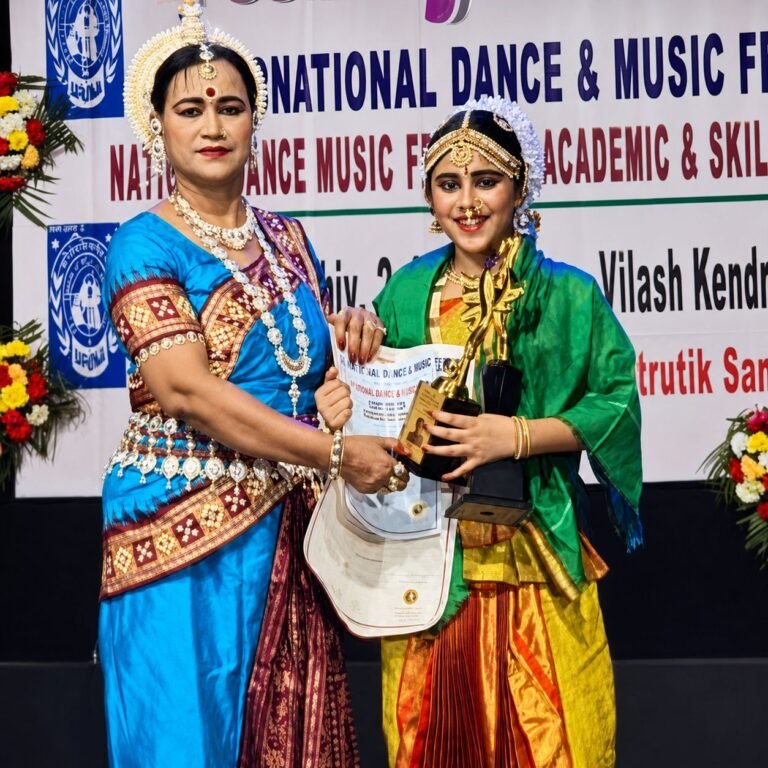 हल्दूचौड़ की बेटी का अंतरराष्ट्रीय मंच पर जलवा, भरतनाट्यम में प्रथम स्थान के साथ जीता प्रतिष्ठित सम्मान