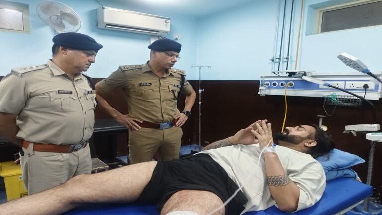 छात्रसंघ चुनाव में दहशत फैलाने वाले बदमाश का एनकाउंटर, पैर में लगी गोली, काशीपुर कॉलेज में भी हंगामा