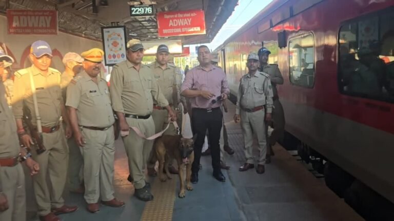 दिवाली से पहले सुरक्षा कड़ी, जमीन से आसमान तक पैनी नजर, एक्टिव हुये स्नीफर डॉग्स