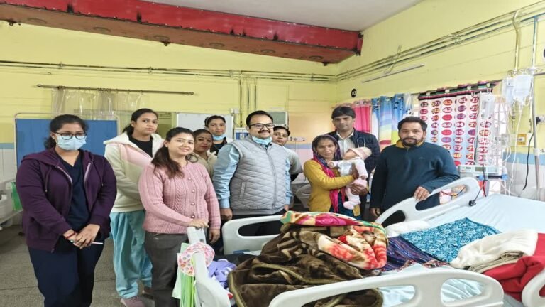 10 दिन वेंटिलेटर पर जिंदगी से लड़ता रहा तीन माह का मासूम, डॉक्टरों ने ऐसे बचाई जान