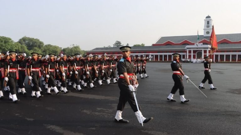 IMA में पासिंग आउट परेड शुरू:पटियाला कोच में पहुंचे आर्मी चीफ, 525 कैडेट्स बनेंगे सेना में ऑफिसर