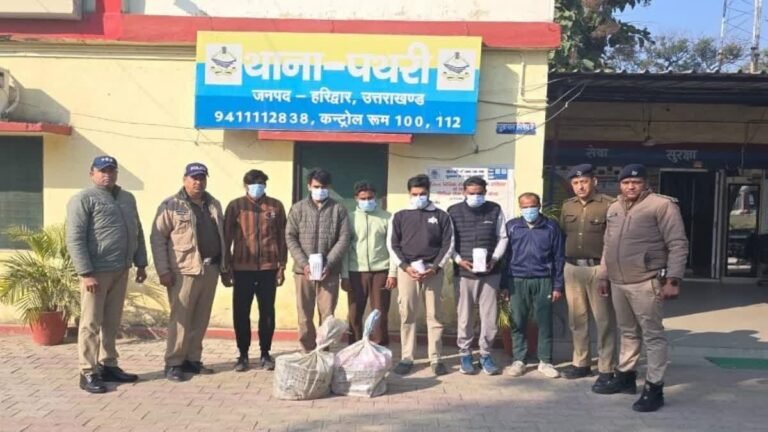 लक्सर में प्रतिबंधित मांस के साथ 6 तस्कर गिरफ्तार, पुलिस खंगाल रही कुंडली