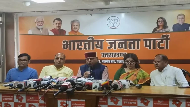 पेपरलीक मुद्दे पर उत्तराखंड भाजपा ने खोला फ्रंट, कैबिनेट मंत्री ने संभाली कमान, जानिये क्या कुछ कहा