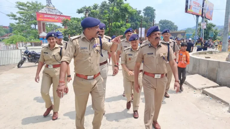 हरिद्वार में कांवड़ियों की रिकॉर्ड भीड़, 76 लाख पार IG STF ने खुद संभाली सुरक्षा की कमान
