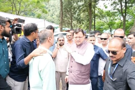 उत्तराखंड:तीन दिनों से ग्राउंड जीरो पर स्वयं मॉनिटरिंग कर रहे मुख्यमंत्री धामी
