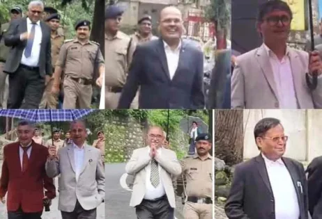 नैनीताल हाईकोर्ट के न्यायाधीशों और न्यायिक अधिकारियों ने की पदयात्रा जानिए वजह
