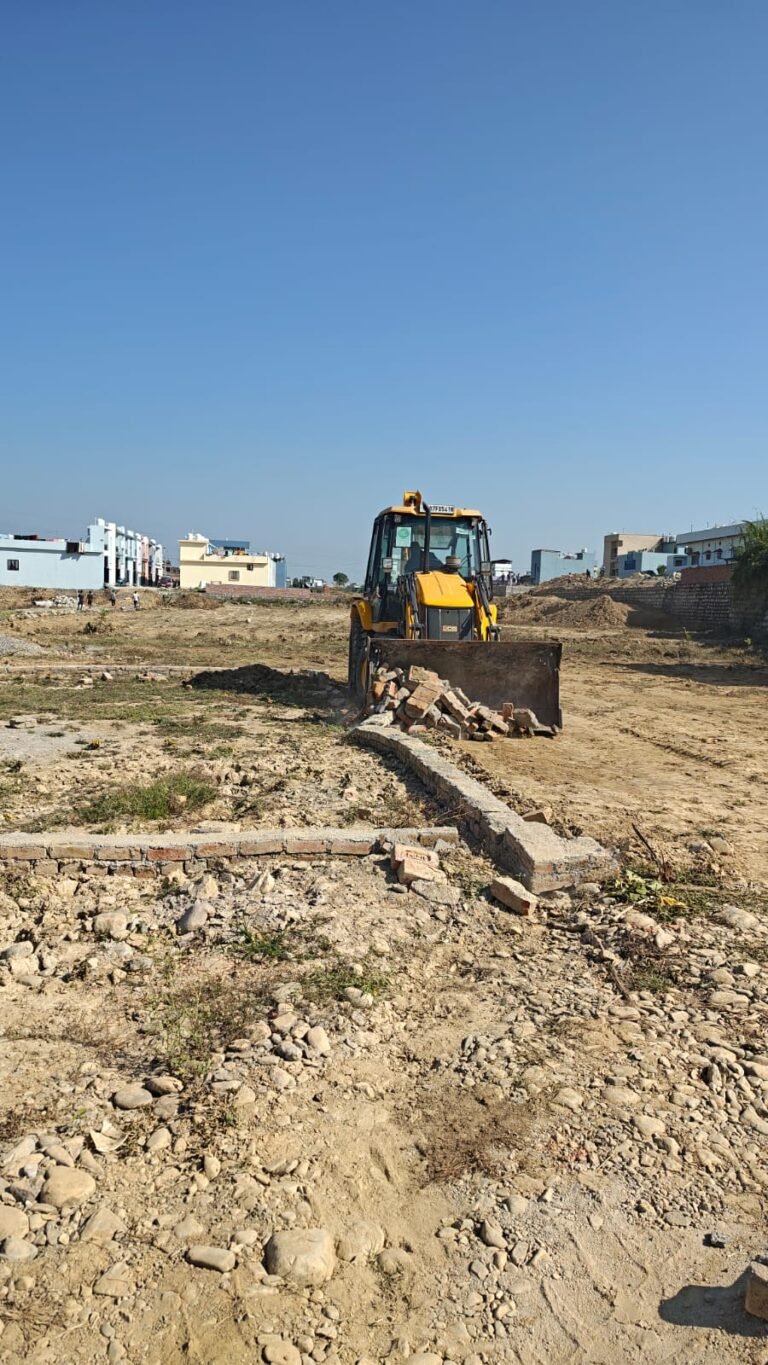 MDDA Action: शिमला बाईपास पर अवैध प्लॉटिंग ध्वस्त