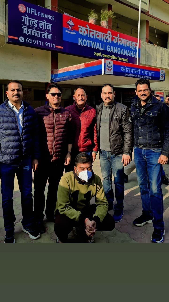 पिल्ला गैंग के बाद अब वाल्मीकि गैंग का शातिर सदस्य आया पकड़ में