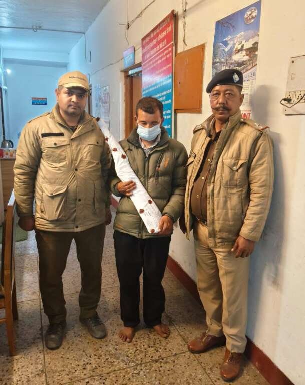 हल्द्वानी: पुलिस ने अवैध बंदूक-कारतूस संग युवक को किया गिरफ्तार