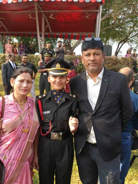 बिंदुखत्ता की मनीषा बनीं भारतीय सेना में लेफ्टिनेंट, ऑल इंडिया में हासिल किया 17वां स्थान