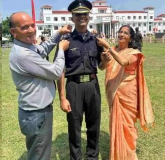 उत्तराखंड: पहाड़ के मयंक वशिष्ठ बने लेफ्टिनेंट, गांव में खुशी की लहर