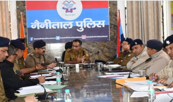 क्रिसमस, थर्टी फर्स्ट एवं नव वर्ष के दौरान निर्बाध यातायात व्यवस्था हेतु SSP नैनीताल की महत्वपूर्ण गोष्ठी, तैयारियां तेज