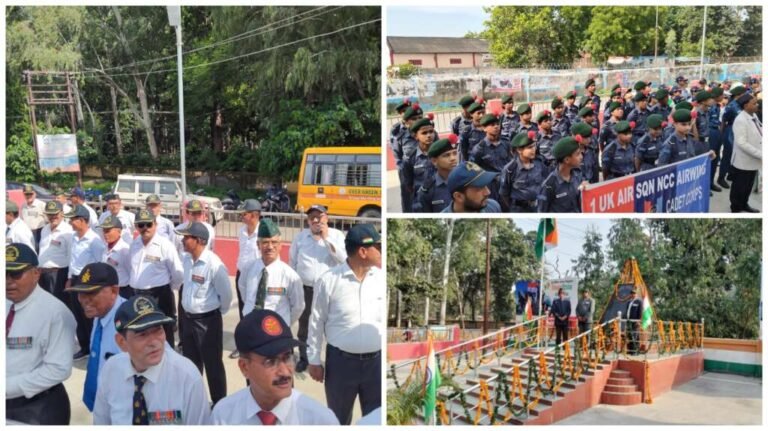 बिंदुखत्ता में कारगिल विजय दिवस की गूंज, शहीदों को श्रद्धांजलि देने जुटे सैकड़ों पूर्व सैनिक और नागरिक