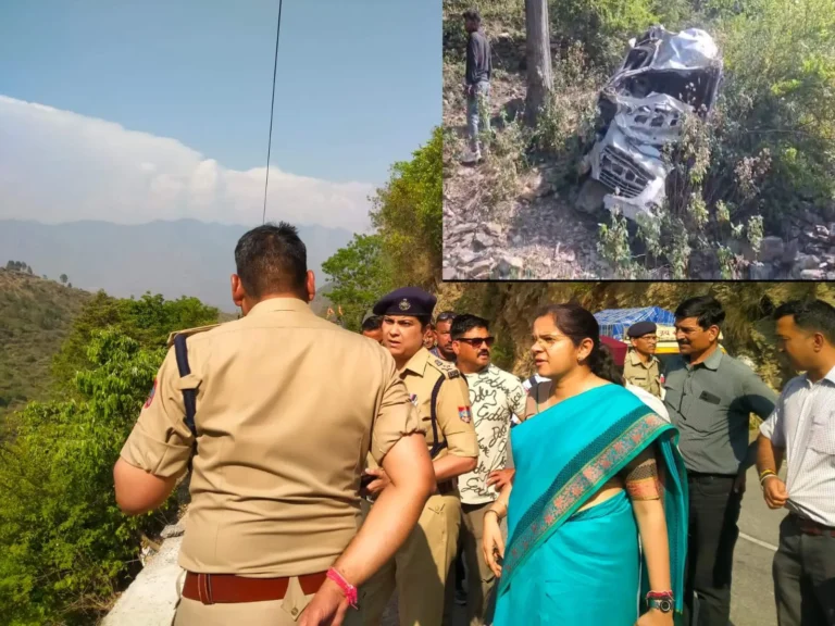 टिहरी गढ़वाल में भीषण हादसा: खाई में गिरी पिकअप, 8 की मौत, रेस्क्यू जारी