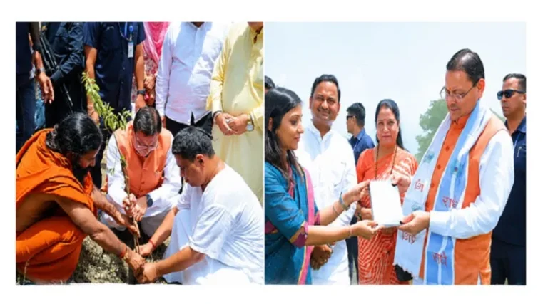हरेला पर्व पर मालाग्राम पहुंचे मुख्यमंत्री, सघन पौधरोपण कर दिया हरित संरक्षण का संदेश।