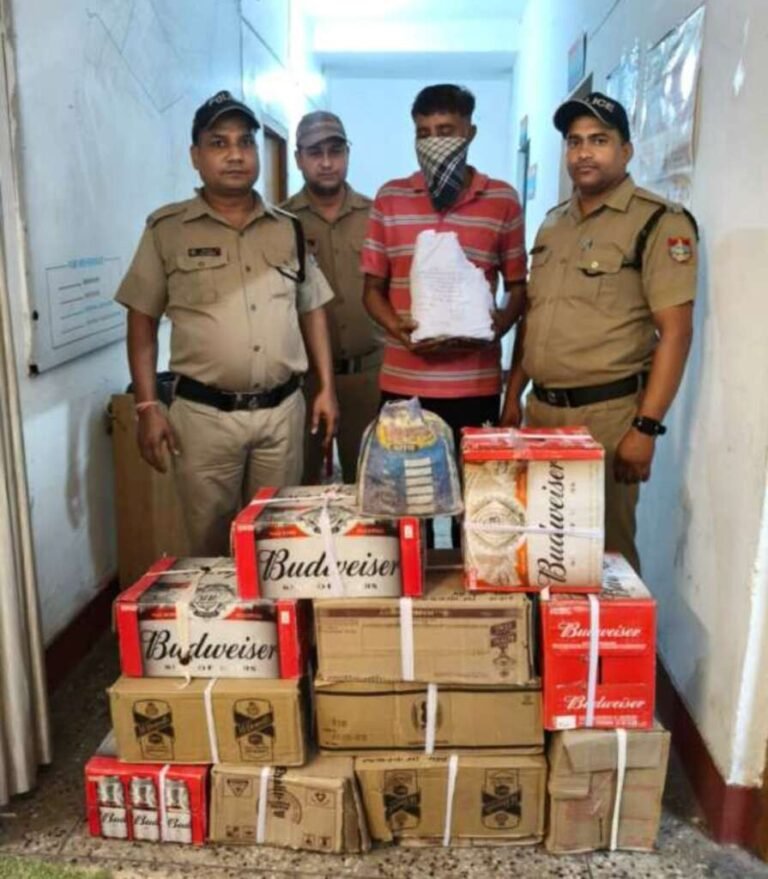 हल्द्वानी में SOG और पुलिस की संयुक्त कार्रवाई; भारी मात्रा में अवैध शराब के साथ तस्कर गिरफ्तार