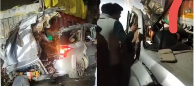 ऋषिकेश में रफ्तार का कहर, खड़े ट्रक से टकराई हाई स्पीड कार, 4 लोगों की मौत