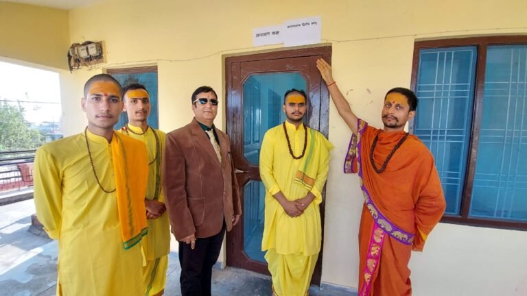 पहली बार पछवादून के विकास नगर में खुलेगा विज्ञान एवं गणित विषयों सहित इंटरमीडिएट तक संस्कृत विद्यालय: डॉ घिल्डियाल।