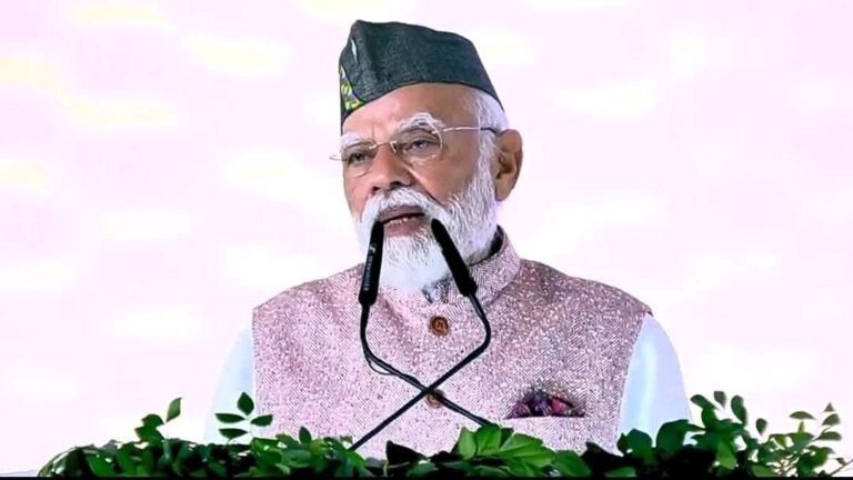 रजत जयंती वर्ष पर प्रधानमंत्री मोदी ने राज्य को दी 8260.72 करोड़ की सौगात