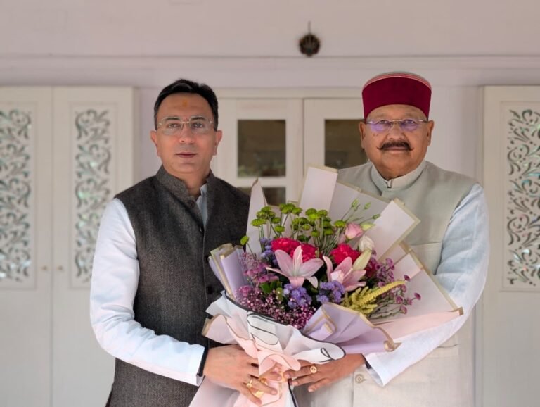 केन्द्रीय मंत्री जितिन प्रसाद से मिले महाराज