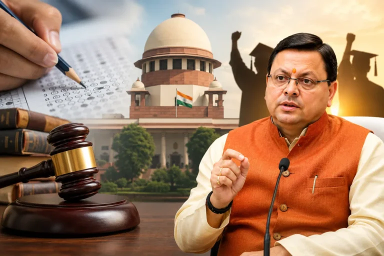 सीएम पुष्कर सिंह धामी ने पेपर लीक मामलों पर फास्ट ट्रैक कोर्ट स्थापित करने के प्रधानमंत्री के फैसले का स्वागत किया
